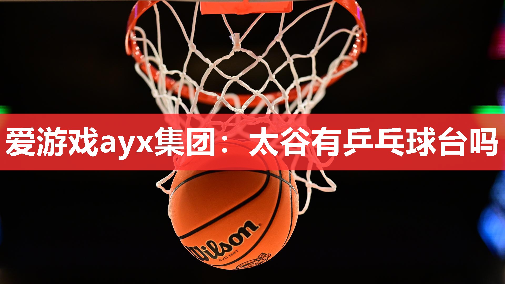 爱游戏ayx集团：太谷有乒乓球台吗